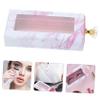 balacoo Faux Eyelash Storage Box with Clear Window Drawer Container for Fake Lash Organization Handle for Beauty Shops and Personal Use view 2