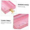 balacoo Faux Eyelash Storage Box with Clear Window Drawer Container for Fake Lash Organization Handle for Beauty Shops and Personal Use view 3