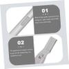 balacoo 1 Set Electric Eyebrow Trimmer Eyebrow Shaper Razor Hair Remover Face Epilator Facial Hair Men Shavers for Face Shaving Tool Brow Razor Man Care Abs view 4