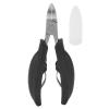 Stainless Steel Curved Blade Ingrown Toenail Clippers for Easy Nail Care & Manicure, Non Slip Handle view 1