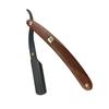balacoo 2pcs Vintage Straight Razor for Men Bloodwood Handle Metal Manual Shaving Razors for Barbers and Home Use for Beard and Hair Shaping view 1