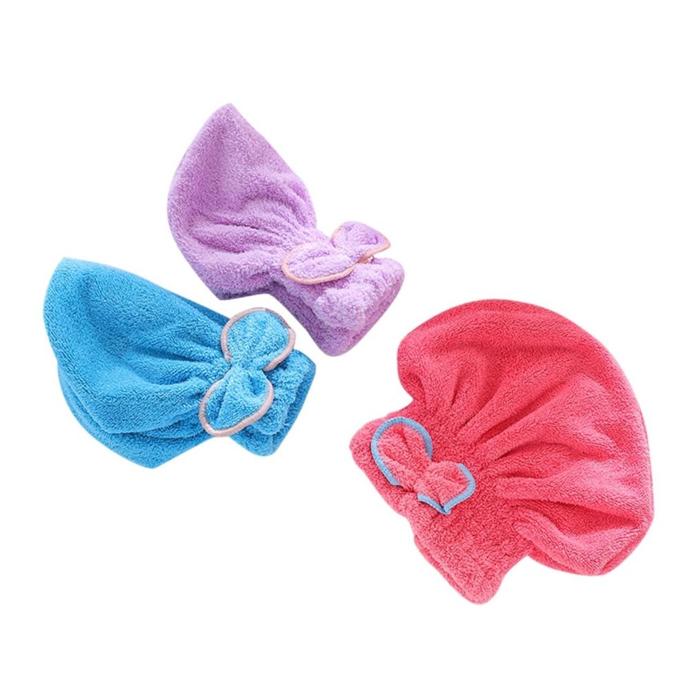 NOLITOY Shower Cap for Women Satin Lined Dry Hair Bonnet Super Absorbent Fast Drying Hair Towel for Long