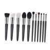 NOLITOY Makeup Brush Set 11 Pcs Professional Goat Hair Makeup Brush Kit Wooden Handle for Women Concealer Blush Eye Shadows view 1