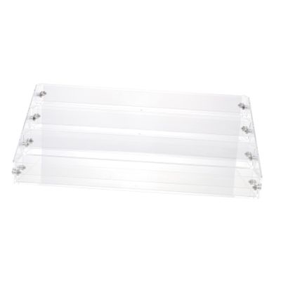 FOYTOKI Nail Polish Display Stand Acrylic Holder Multi-layer Lipstick Organizer Box