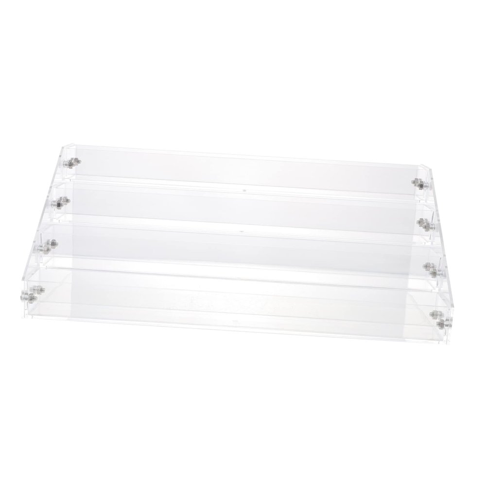 FOYTOKI Nail Polish Display Stand Acrylic Holder Multi-layer Lipstick Organizer Box