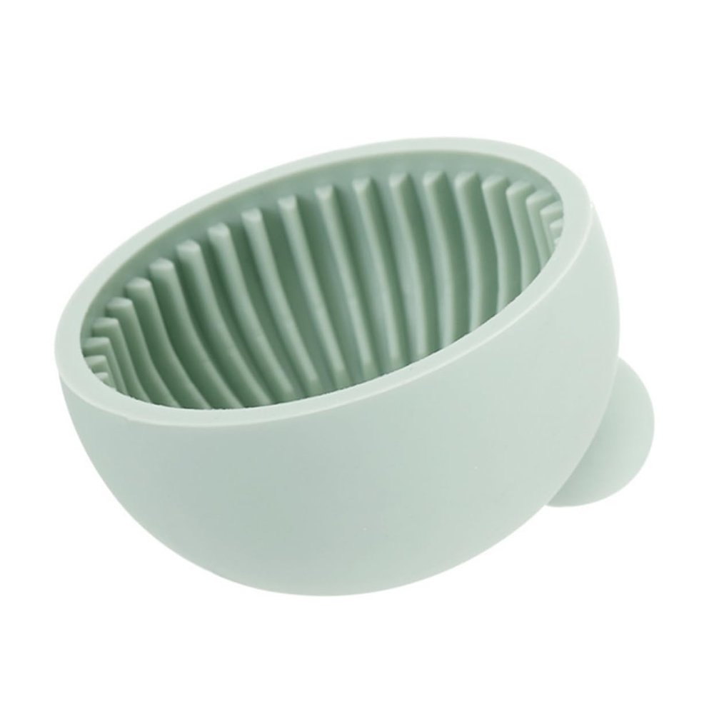 DOITOOL of Makeup Brush Makeup Tray Make up Sponge Cleaner Purple Wigs for Women Brush Scrubber Pad Makeup Sponge Cleaner Cosmetic Brush Japanese-style, 6.50X6.50X5.00CM, Green