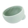 DOITOOL of Makeup Brush Makeup Tray Make up Sponge Cleaner Purple Wigs for Women Brush Scrubber Pad Makeup Sponge Cleaner Cosmetic Brush Japanese-style, 6.50X6.50X5.00CM, Green view 1