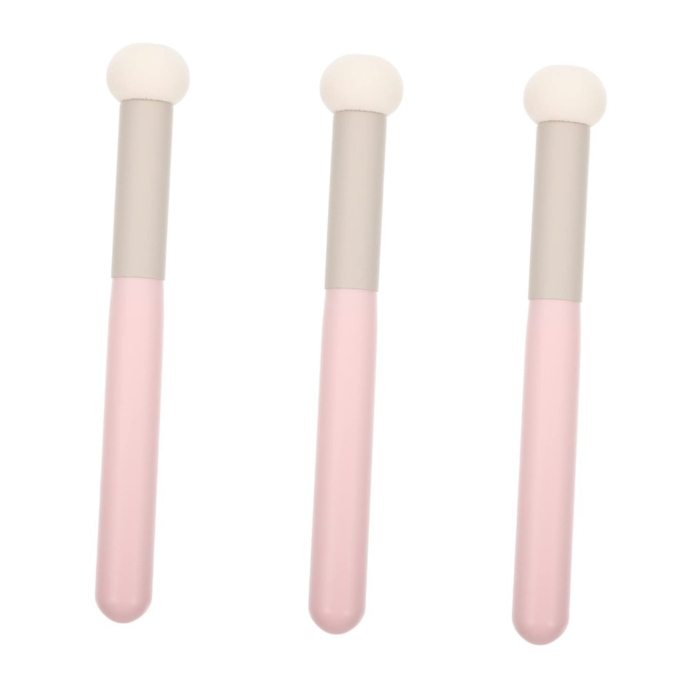 Beatifufu 3pcs Portable Makeup Sponge Concealer Applicator Latex for Wet Dry Use Soft Skin-friendly Blending Tools for Women for Cosmetic Application