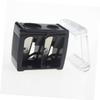 Balacoo 30pcs Eyebrow Pencil Sharpener Double Hole Makeup Pencil Sharpeners for Lip Liner Eyeliner Easy to Use view 3