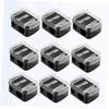 Balacoo 30pcs Eyebrow Pencil Sharpener Double Hole Makeup Pencil Sharpeners for Lip Liner Eyeliner Easy to Use view 4