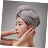 DOITOOL 2pcs Supple Hair Drying Hat Super Absorbent Hair Towel Wraps Quick Drying Bath Towels and view 3
