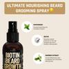 Derm Dude Biotin Beard Growth Spray for Men | Formulated with Biotin & Bamboo Extract for Hair Growth | Promotes Thicker Fuller Beard | For Stronger Healthier Beard Growth, Non-Greasy Grooming- 1 oz view 3