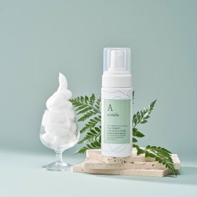 Acmela Micro Bubble Foam Cleanser 5.07 fl oz 100% Vegan Acne Functionsl Cleansing Foam Acne Skin