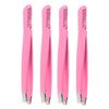 Beatifufu 4pcs Eyebrow Tweezers Professional Hair Tweezers for Eyebrows Comb and Clips view 1