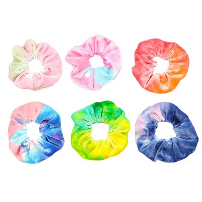 Beatifufu 6pcs Rainbow Color Hair Ties for Women Elastic Ponytail Holders Accessories for Everyday Wear Stylish and Design for Any Occasion