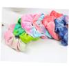 Beatifufu 6pcs Rainbow Color Hair Ties for Women Elastic Ponytail Holders Accessories for Everyday Wear Stylish and Design for Any Occasion view 2