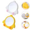DOITOOL Makeup Mirrors 2 Pack Portable Compact Mirror for Car Student Home Dual Use Design High Definition Mirror Stable Base Tabletop or Wall Hanging view 2