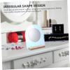 NOLITOY Creative Irregular Makeup Mirror Durable Desktop Cosmetic Mirror for Everyday Use Stable Base for Makeup Shaving High Definition Reflection Unique Design view 3