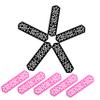 NOLITOY 10pcs Heatproof Perm Plates Hairdressing Plate Salon Tool Heat-blocking for Professionals view 1