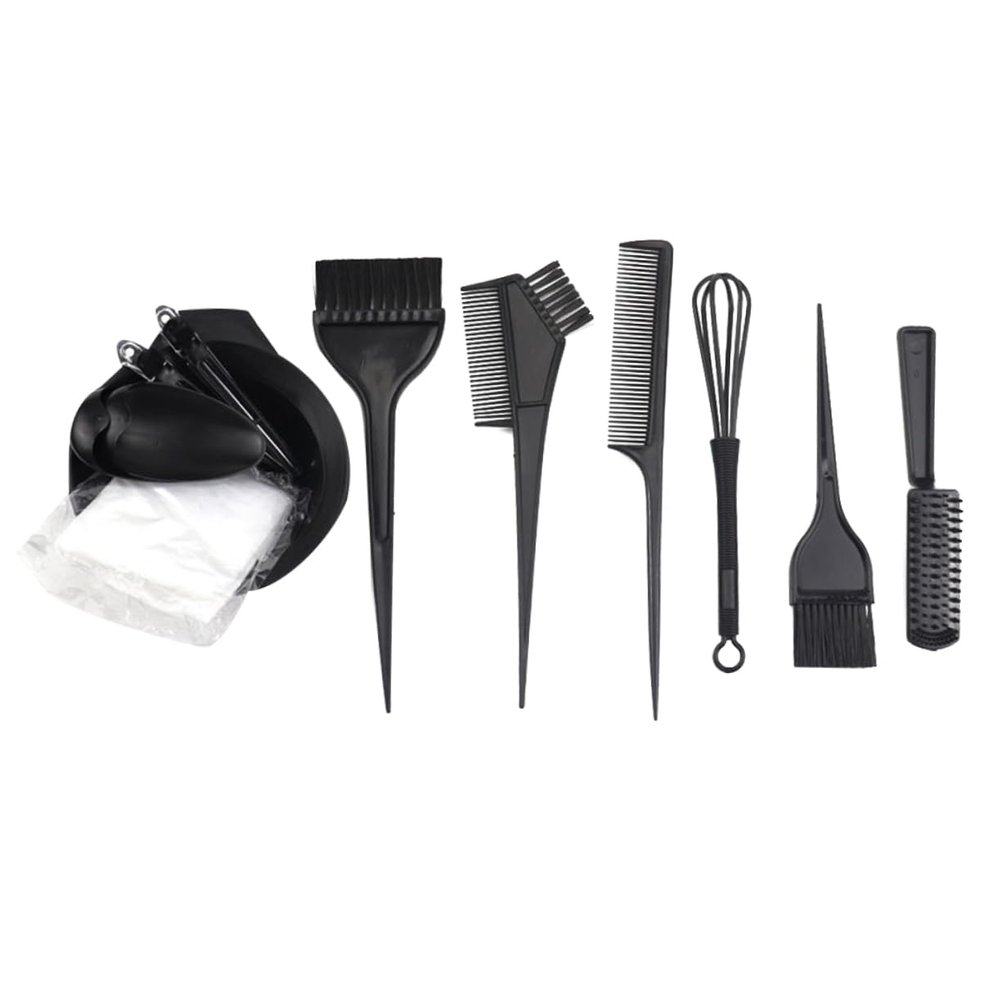 NOLITOY Hairdressing Kit 12pcs Hair Dyeing Tools Set Barbershop Hair Dyeing Set