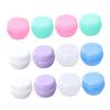 NOLITOY 20pcs Mushroom Shape Cream Containers Inner Lid Leakproof Plastic Travel Bottles for Makeup Creams Ointments Compact and Portable Storage view 1