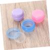 NOLITOY 20pcs Mushroom Shape Cream Containers Inner Lid Leakproof Plastic Travel Bottles for Makeup Creams Ointments Compact and Portable Storage view 2