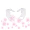 Beatifufu 2pcs Men's Transparent Mane Brush Rack Portable Brush Holder Minimalist Design for Home Travel Use Base for Drip Drying for Grooming Tools view 4
