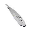 Beavorty 1pc Professional Stainless Steel Vintage Straight Razor Holder Lightweight Shaving Stand for Men Convenient Storage for Home Salon Use view 1