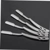 Beavorty 1pc Professional Stainless Steel Vintage Straight Razor Holder Lightweight Shaving Stand for Men Convenient Storage for Home Salon Use view 2
