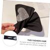 Beatifufu Fashion Hair Bun Maker Women Rhinestones Hair Bun Shaper for Occasions view 4