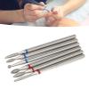 Nail Drill Bit, 6pcs Cuticle Remover Bit Cuticle Removal Manicure Portable Nail Drill Bit for Nail Art Manicure Pedicure Home Salon view 1