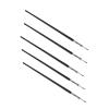 Bent Liner Brush, 5pcs Bent Brush Multifunctional Makeup Angled Brushes, Soft Fiber Hair, Easy to Control, Sturdy Handle Ideal for Concealer, Gel Eyebrow Powder view 3