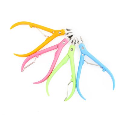 DOITOOL Stainless Steel Cuticle Nippers Professional Nail Art Tool Plastic Precision Cutting for Clean Cuts