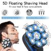 EKHOU Head Shavers for Bald Men, 6 in 1 Floating Head Shaver for Bald Men Waterproof Electric Razor for Men with Nose Hair Trimmer Wet/Dry Grooming Shaving Machines view 3