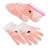 NOLITOY 2pairs Peach Paraffin Wax Therapy Hand Feet Cover Nourishing Hand and Foot Masks for Moisturizing Treatment of Wax Covers for Use view 1