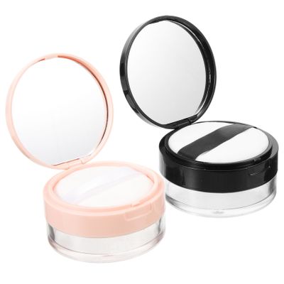 DOITOOL Baby Powder Talcum Powder Small Powder Container for Makeup 20g Empty Loose Powder Boxes