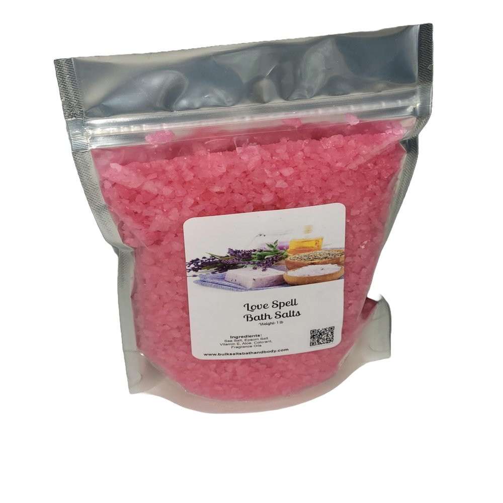 Bath Salts | 1lb Bag | Love Spell Scent