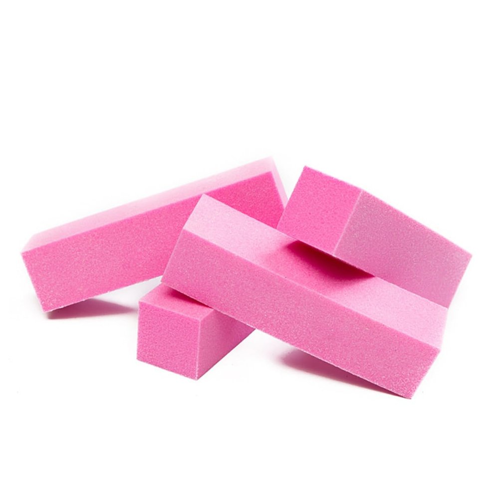 Beatifufu 10pcs Nail Buffer Sanding Block Lightweight Washable Sponge Nail Files for Manicure Care for Fingernails and Toenails Assorted Random Colors