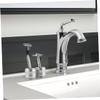 DOITOOL 2pcs Duskofficial Holder Shaving Stand Sturdy Aluminum Alloy Brush Organizer for Bathroom view 3