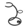 DOITOOL Beard Organizer Holder Brush Holder Easy to Use Nonslip Base Space-saving Design Black view 1