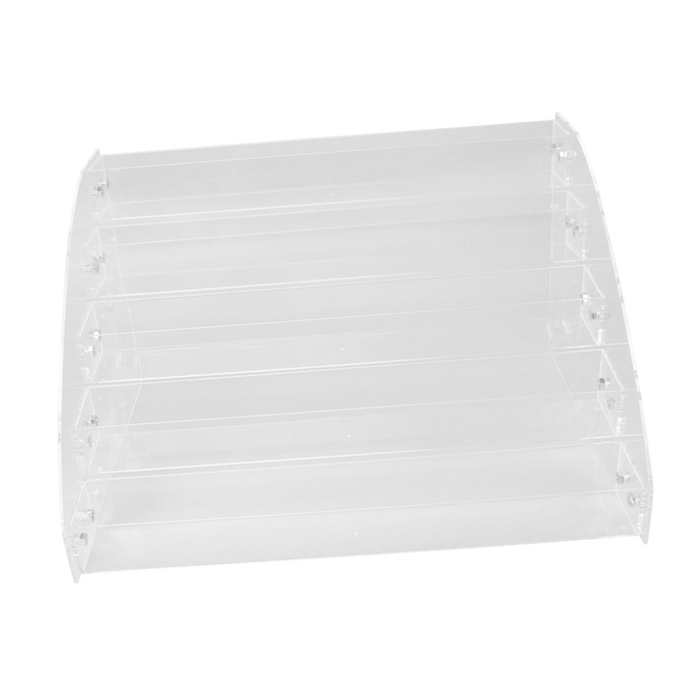 DOITOOL Cosmetic Rack for Store Acrylic 5 Layers Makeup Organizer Tray Lipstick Organiser