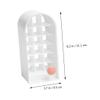 DOITOOL Practical White Lipstick Holder Cover Lipstick Organiser for Desktop view 2