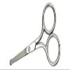 Speert SC2041E Manicure Round Tip Scissors 2 Pack Stainless Steel Pedicure Facial Hair Nose Grooming Nails Eyebrow Eyelash view 2