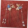 MERRYHAPY Unique Oriental Hair Pin Tassel Hairpin for Women Chinese Hairpins Alloy Hair Stick Stylish Accessory for Events view 3