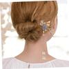 MERRYHAPY Unique Oriental Hair Pin Tassel Hairpin for Women Chinese Hairpins Alloy Hair Stick Stylish Accessory for Events view 4