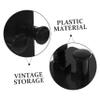 DOITOOL 4pcs Shaving Stand Brush Holder Wall Mounted Organizer for Men Plastic Rack view 3