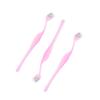 DOITOOL 3pcs Precision Facial Eyebrow Razor Trimmer Ultra Thin Foil Design for Safe and Stylish Eyebrow Grooming Convenient Small Random Colors view 1
