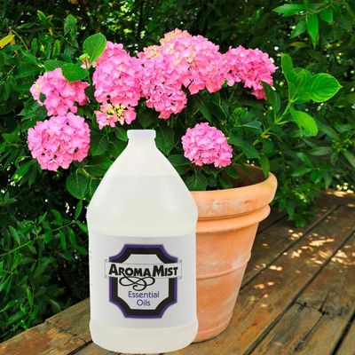 AromaMist Geranium, Geranium Aroma Bath Oil, 1-Gallon Bottle, Steam Shower Aroma Oil
