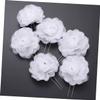 NOLITOY Set of 6 Fashion Rose Hairpin u Hairpin Wedding Bridal Decorative Hair Accessory view 4
