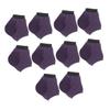 Beatifufu 5pairs Moisturizing Heel Socks for Cracked Feet Gel Socks Comfortable Cotton Blend Daily Use for Dry Purple view 1